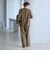 【WEB限定 Wardrobe DAILY MINIMAL】メランジ ステッチワイドパンツ ウォッシャブル