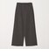 【WEB限定 Wardrobe DAILY MINIMAL】メランジ ステッチワイドパンツ ウォッシャブル