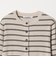 【WEB限定 Wardrobe DAILY MINIMAL】ボーダー ペプラムニットカーディガン