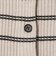 【WEB限定 Wardrobe DAILY MINIMAL】ボーダー ペプラムニットカーディガン