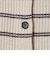 【WEB限定 Wardrobe DAILY MINIMAL】ボーダー ペプラムニットカーディガン