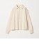 【WEB限定 Wardrobe DAILY MINIMAL】ダンボールジャージー ハーフジッププルオーバー
