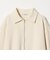 【WEB限定 Wardrobe DAILY MINIMAL】ダンボールジャージー ハーフジッププルオーバー
