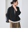 【WEB限定 Wardrobe DAILY MINIMAL】ダンボールジャージー ハーフジッププルオーバー