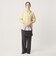 【WEB限定 Wardrobe DAILY MINIMAL】ダンボールジャージー ハーフジッププルオーバー