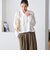 【WEB限定 Wardrobe DAILY MINIMAL】スカーフ ボウタイブラウス ウォッシャブル