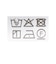 レーヨンポリエステル タイ タックシャツ