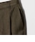 ツイードライク レイヤータック ワイドパンツ ウォッシャブル