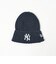 ＜NEW ERA＞WASH NY リブ カフ ニットキャップ