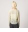 ブラッシュド レース プルオーバー ウォッシャブル