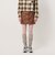 ＜NICE WEATHER＞フェイクレザー ミニスカート