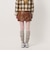 ＜NICE WEATHER＞フェイクレザー ミニスカート