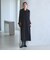 【WEB限定 Wardrobe DAILY MINIMAL】ダブルクロス スキッパーワンピース ウォッシャブル