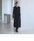 【WEB限定 Wardrobe DAILY MINIMAL】ダブルクロス スキッパーワンピース ウォッシャブル