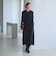 【WEB限定 Wardrobe DAILY MINIMAL】ダブルクロス スキッパーワンピース ウォッシャブル