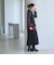 【WEB限定 Wardrobe DAILY MINIMAL】ダブルクロス スキッパーワンピース ウォッシャブル