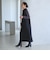 【WEB限定 Wardrobe DAILY MINIMAL】ダブルクロス スキッパーワンピース ウォッシャブル