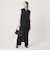 【WEB限定 Wardrobe DAILY MINIMAL】ダブルクロス スキッパーワンピース ウォッシャブル