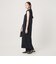【WEB限定 Wardrobe DAILY MINIMAL】ダブルクロス スキッパーワンピース ウォッシャブル