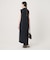 【WEB限定 Wardrobe DAILY MINIMAL】ダブルクロス スキッパーワンピース ウォッシャブル