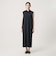 【WEB限定 Wardrobe DAILY MINIMAL】ダブルクロス スキッパーワンピース ウォッシャブル