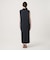 【WEB限定 Wardrobe DAILY MINIMAL】ダブルクロス スキッパーワンピース ウォッシャブル