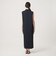 【WEB限定 Wardrobe DAILY MINIMAL】ダブルクロス スキッパーワンピース ウォッシャブル