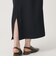 【WEB限定 Wardrobe DAILY MINIMAL】ダブルクロス スキッパーワンピース ウォッシャブル