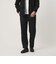 【WEB限定 WARDROBE SMART】 ウールライク ステルスポケット 1P セミワイド パンツ