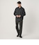 【WEB限定 WARDROBE SMART】 ウールライク ステルスポケット 1P セミワイド パンツ