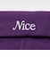 ＜NICE WEATHER＞NICE ロゴ フーディ