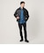 【WEB限定 WARDROBE SMART】レザーライク ジップ ブルゾン