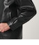 【WEB限定 WARDROBE SMART】レザーライク ジップ ブルゾン