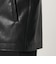 【WEB限定 WARDROBE SMART】レザーライク ジップ ブルゾン