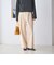 【WEB限定 Wardrobe DAILY MINIMAL】ジャージー タックカーブパンツ ウォッシャブル