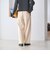 【WEB限定 Wardrobe DAILY MINIMAL】ジャージー タックカーブパンツ ウォッシャブル