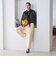 【WEB限定 Wardrobe DAILY MINIMAL】ジャージー タックカーブパンツ ウォッシャブル