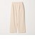 【WEB限定 Wardrobe DAILY MINIMAL】ジャージー タックカーブパンツ ウォッシャブル