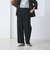 【WEB限定 Wardrobe DAILY MINIMAL】ジャージー タックカーブパンツ ウォッシャブル