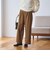 【WEB限定 Wardrobe DAILY MINIMAL】ジャージー タックカーブパンツ ウォッシャブル
