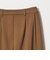 【WEB限定 Wardrobe DAILY MINIMAL】ジャージー タックカーブパンツ ウォッシャブル