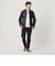 【WEB限定 WARDROBE SMART】 シープ シングル ライダースジャケット