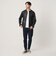 【WEB限定 WARDROBE SMART】 シープ シングル ライダースジャケット