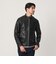 【WEB限定 WARDROBE SMART】 シープ シングル ライダースジャケット