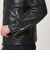【WEB限定 WARDROBE SMART】 シープ シングル ライダースジャケット