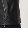 【WEB限定 WARDROBE SMART】 シープ シングル ライダースジャケット