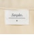 ＜Samplee＞ポリエステルコットン スタンドカラー ブルゾン