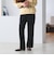 【WEB限定 Wardrobe DAILY MINIMAL】ダブルクロス フレアパンツ ウォッシャブル