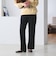 【WEB限定 Wardrobe DAILY MINIMAL】ダブルクロス フレアパンツ ウォッシャブル