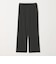 【WEB限定 Wardrobe DAILY MINIMAL】ダブルクロス フレアパンツ ウォッシャブル